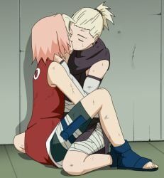 ino_yamanaka, ino_yamanaka_(genin), sakura_haruno, sakura_haruno_(genin), naruto