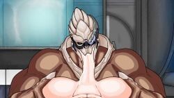 garrus_vakarian, mass_effect, xcomunit7, 2boys, abs