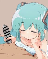 hatsune_miku, vocaloid, sagami_sagari, 1boy, 1girls