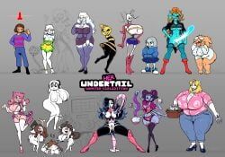 alphys, angel_derear, asgore_dreemurr, asriel_dreemurr, asriel_dreemurr_(god_form)