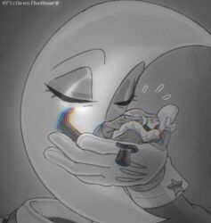 caine_(the_amazing_digital_circus), moon_(the_amazing_digital_circus), tadc, the_amazing_digital_circus, biting_arm