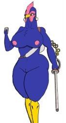 elizabeth_(rooster_fighter), anthro, avian, backpack, backpack_only