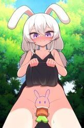 original, hh, 1girl, animal_ears, bar_censor