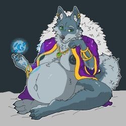 makseqs, anthro, big_breasts, breasts, canid