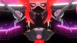 raruh_(avatar), vrchat, limebreaker, ass, black_hair