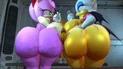 amy_rose, rouge_the_bat, tails_the_fox, sega, sonic_(series)