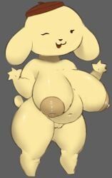 pompompurin, pompompurin_(series), sanrio, mamasoyanini, 1girls