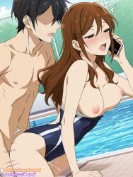 hori_kyouko, horimiya, mforcia, wapai, 1girls