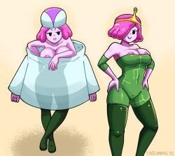 princess_bubblegum, princess_bubblegum_(wizard_city), adventure_time, dabloons, areolae