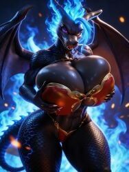 charizard, female_charizard, generation_1_pokemon, pokemon_(species), game_freak
