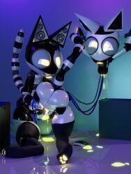 anthro, ass, big_butt, bob_unit_(mechadove), bodily_fluids