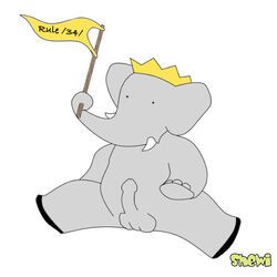 babar, babar_the_elephant, shewi, anthro, balls