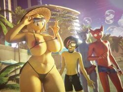 emoji_(race), nerd_emoji, small_d0rk, beach, bikini