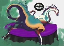 mythology, anus, bed, big_butt, blue_anus