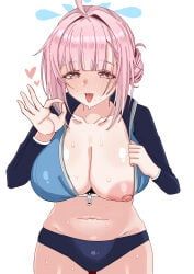 kokoro_(blue_archive), blue_archive, rynn_(darknescorez), 1girls, big_breasts