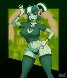 carmella_creeper, general_mills, monster_cereal, 1girls, big_boobs