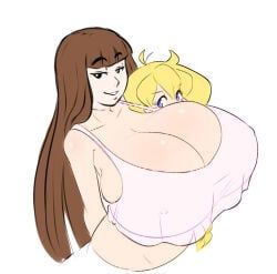 ashlindhe_(franktonius), cassie_(theycallhimcake), franktonius, theycallhimcake, 2girls