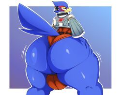 falco_lombardi, nintendo, star_fox, thiccbuns, 1boy