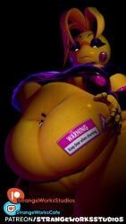 toy_chica_(fnaf), toy_chica_(justminkov), five_nights_at_freddy's, five_nights_at_freddy's_2, mrweirdworkz