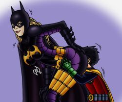 batgirl, batgirl_(stephanie_brown), damian_wayne, robin_(damian_wayne), robin_(dc)