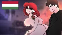 hungary_(what_if_animation), kinga_(what_if_animation), unnamed_character, original, patreon