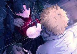 tohsaka_rin, fate/stay_night, fate_(series), shitappa0120, black-haired_female