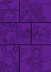 bonnie_(fnaf), chica_(fnaf), foxy_(fnaf), freddles, freddles_(fnaf)