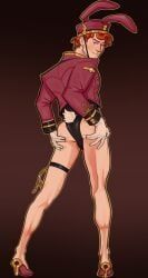 doorman_(deadlock), deadlock, volartile, 1boy, bedroom_eyes