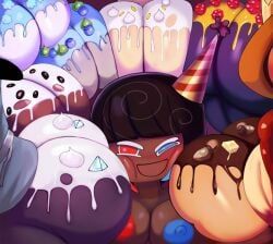 black_raisin_cookie, capsaicin_cookie, elder_faerie_cookie, kouign-amann_cookie, milkyway_cookie