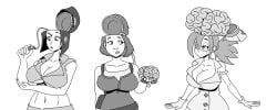 faye_valentine, jill_valentine, valentine_(skullgirls), cowboy_bebop, resident_evil