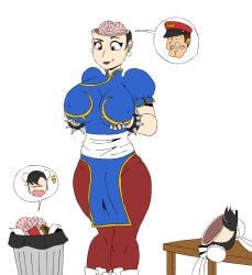 chun-li, m_bison, capcom, street_fighter, dudewiththemood