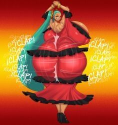 hatsune_miku, spanish_miku, vocaloid, ber00, 1girl