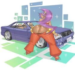 shantae_(character), mercedes-benz, shantae, quattrant, 1girls