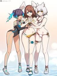 eunie_(xenoblade), mio_(xenoblade), sena_(xenoblade), xenoblade_(series), xenoblade_chronicles_3