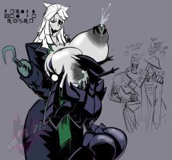 dess_holiday, fem_gaster, gaster, papyrus, roaring_knight