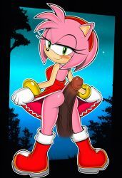 amy_rose, sonic_(series), sonic_the_hedgehog_(series), smashynut99, 1boy