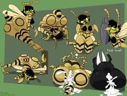 gamma_wasp, hornet_(hollow_knight), hollow_knight_(franchise), team_cherry, toilet_man