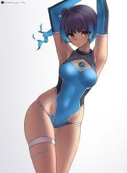 sena_(xenoblade), xenoblade_(series), breakthrough_rr, 1girls, arm_above_head