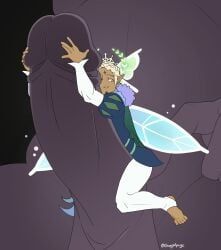 elder_faerie_cookie, pure_vanilla_cookie, cookie_run, cookie_run_kingdom, gravyspicy