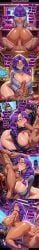 cha_cha_(vtuber), rampa69, bent_over, blowjob, blue_eyes