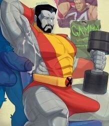 beast_(x-men), colossus, hank_mccoy, piotr_rasputin, marvel