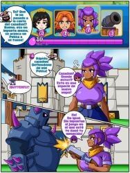 king_(clash_royale), pekka_(clash_of_clans), pekka_(clash_royale), princess_(clash_royale), shelly_(brawl_stars)