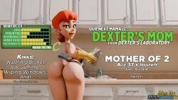 dexter's_mom, dexter's_laboratory, oofoe, 1girl, 1girls