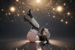 yorha_2b, nier, nier:_automata, aistuffo, 1girl