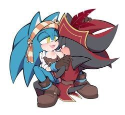 captain_shadow, pirate_sonic, shadow_the_hedgehog, sonadow, sonic_the_hedgehog