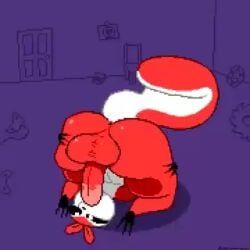 chikn_nuggit_(chikn_nuggit), hawt_saus_(chikn_nuggit), chikn_nuggit, pornsfx, toilet_man