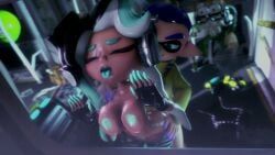 cap'n_cuttlefish, inkling, john_(splatoon), marina_(splatoon), marina_ida