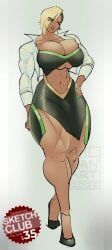 original_character, kilkan, 1futa, 1girl, abs