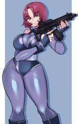 regina_(dino_crisis), capcom, dino_crisis, missandydandy, 1girls