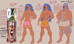 buggy_the_clown, toby_(guuguutron), one_piece, guuguutron, bara